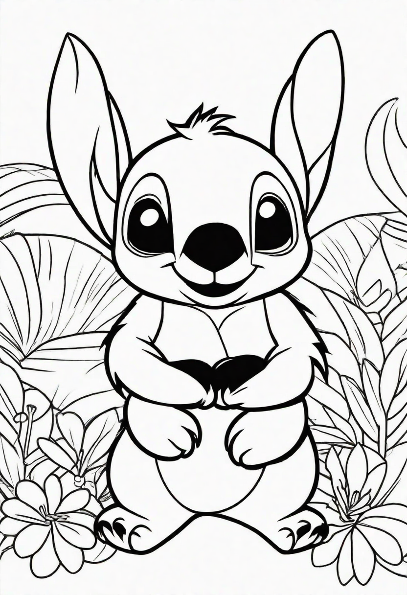 4 Stitch Coloring Pages | ColorBliss.art