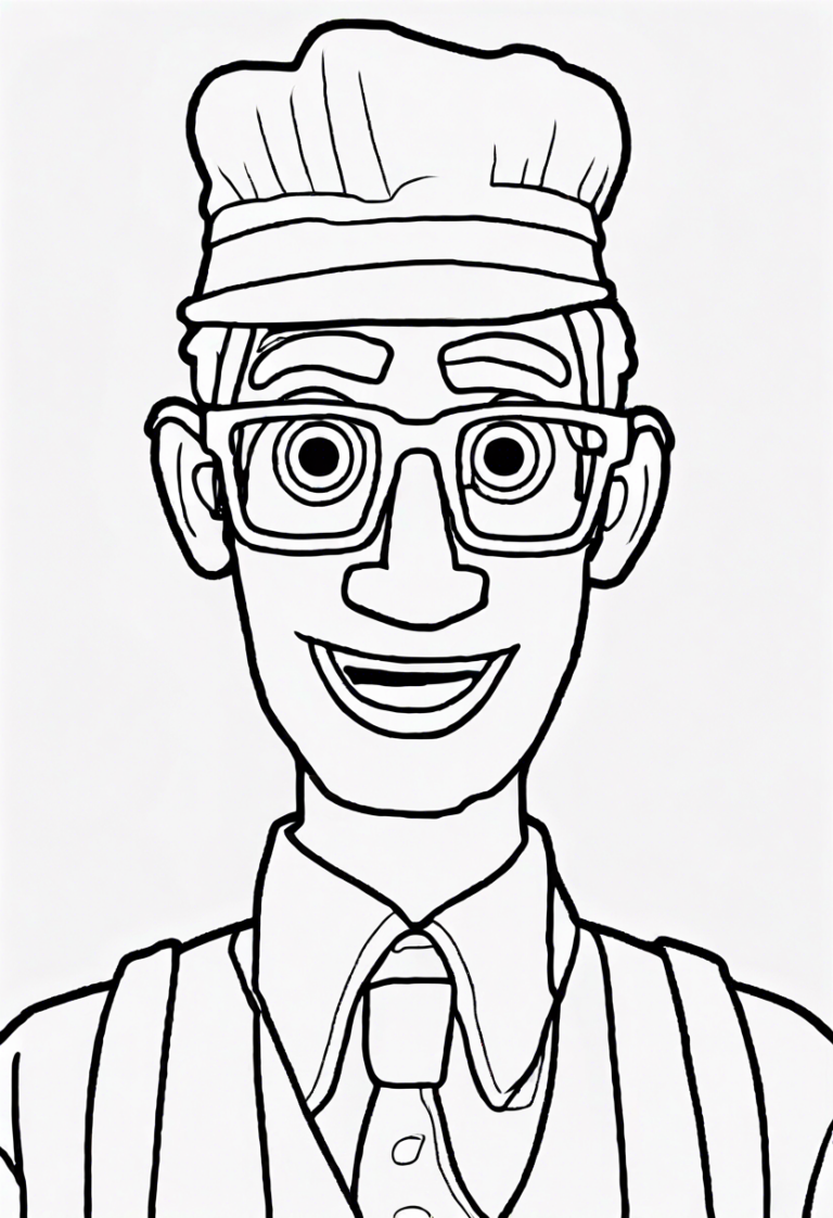 Blippi | ColorBliss.art