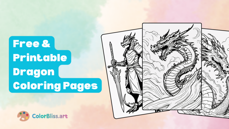 dragon coloring pages