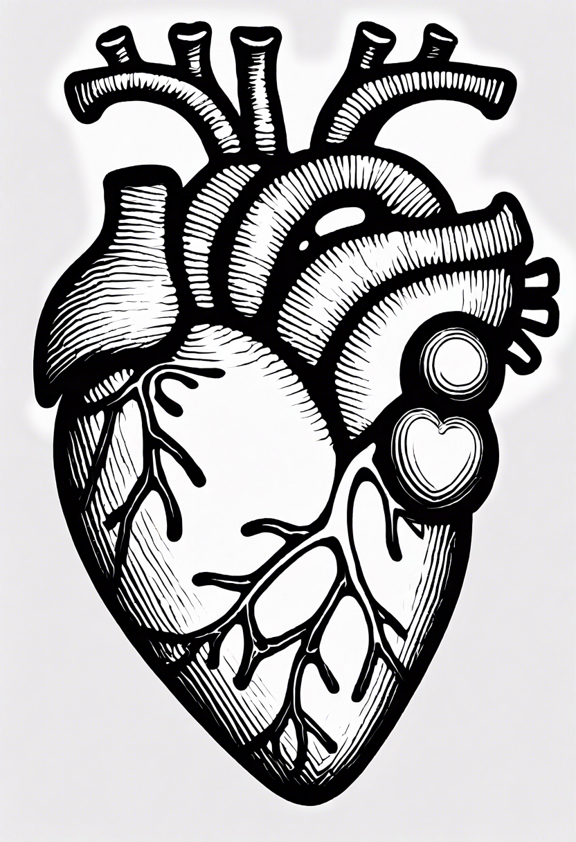 1 Heart Coloring Pages | ColorBliss