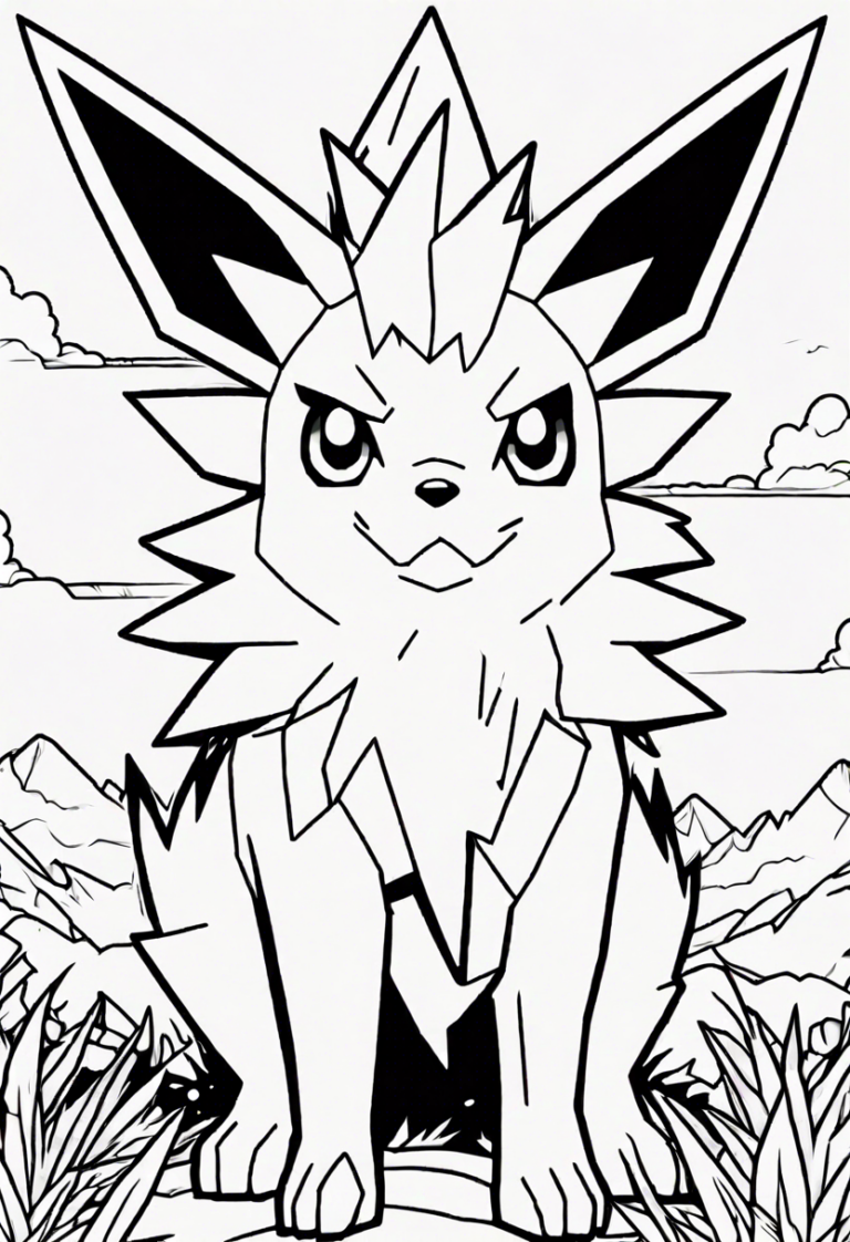 Jolteon | ColorBliss.art