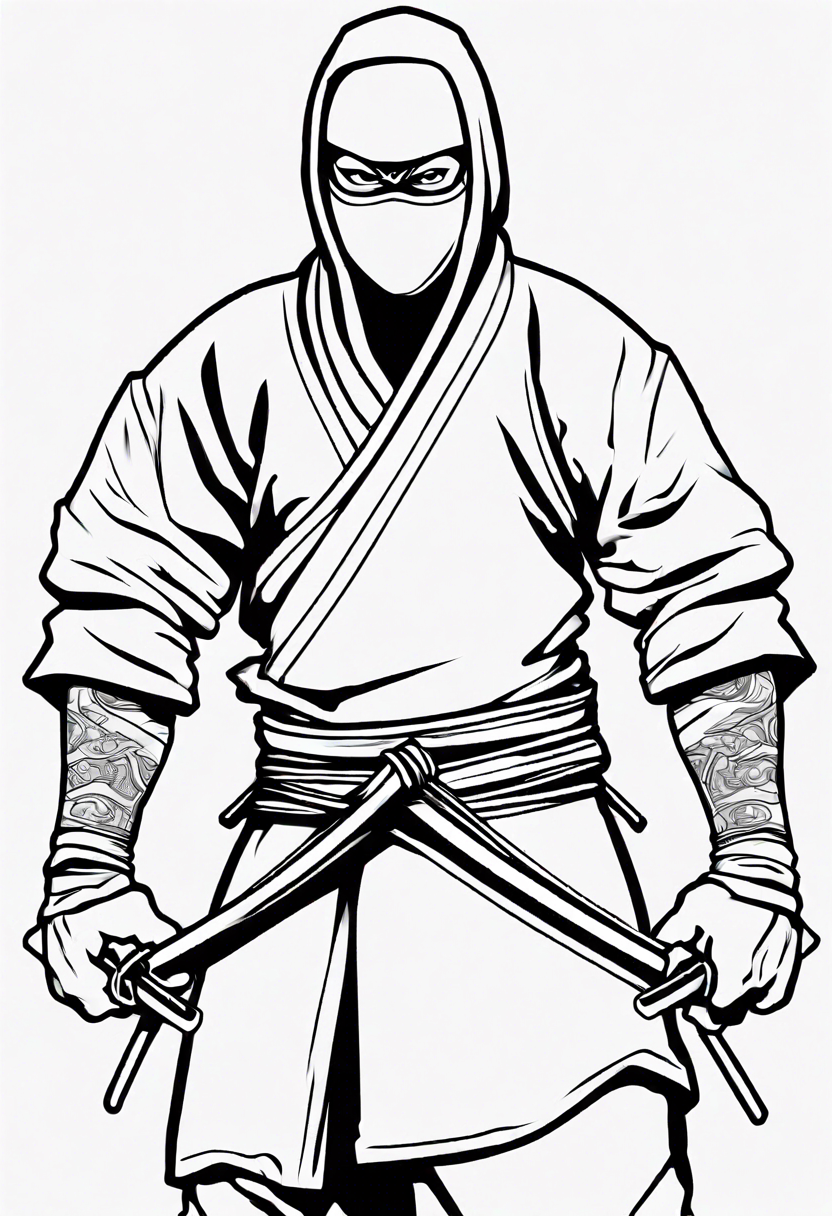 1 Ninja Coloring Pages | ColorBliss.art