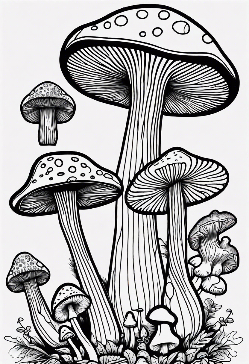 53 Mushroom Coloring Pages | ColorBliss