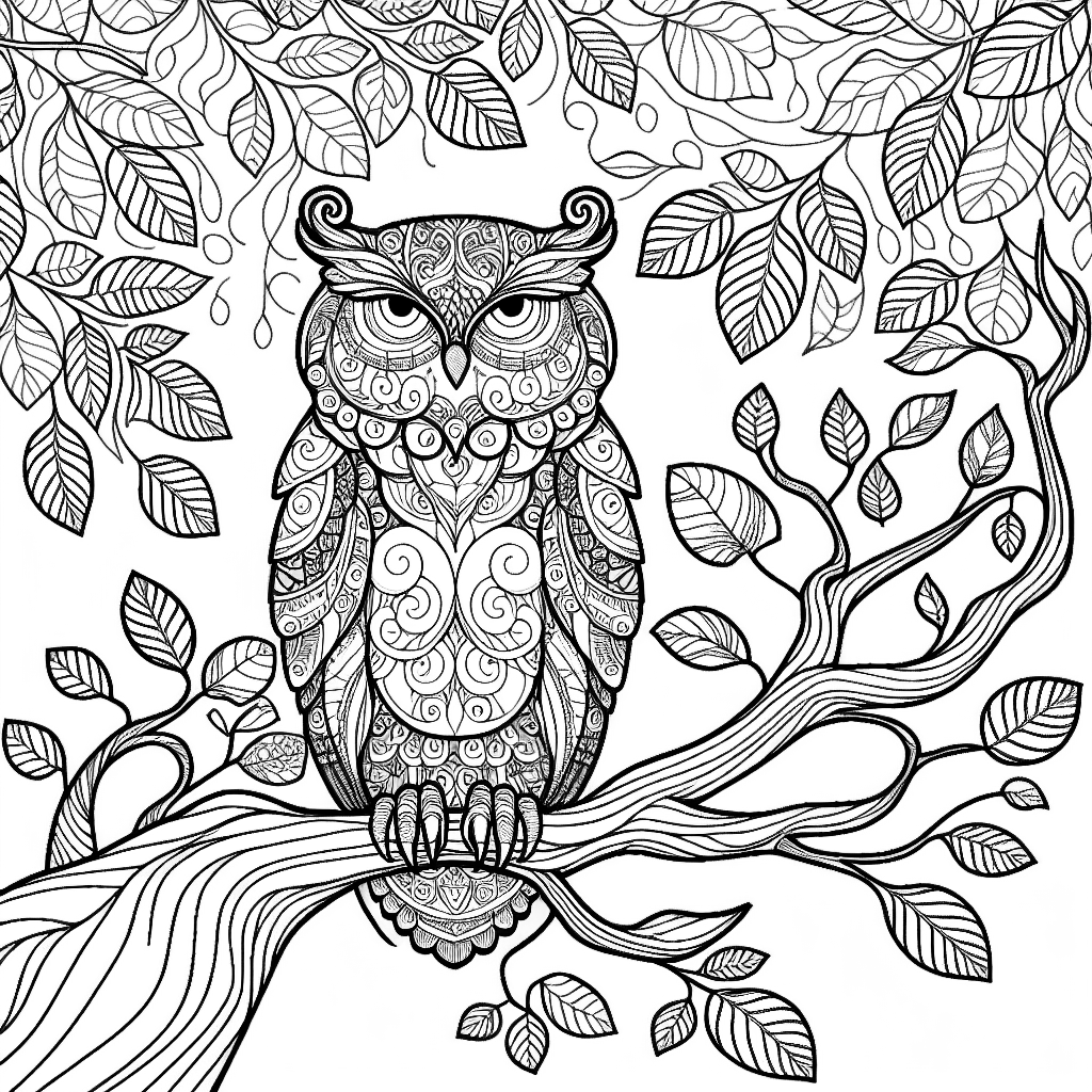 16 Fall Coloring Pages 