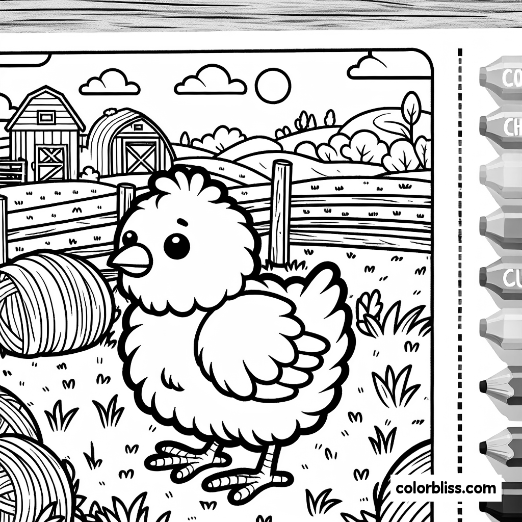 11 Chick Coloring Pages | ColorBliss