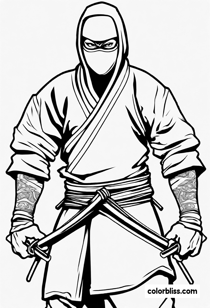 Ninja Colouring Pages Pdf Ninja Colouring Pages Pdf