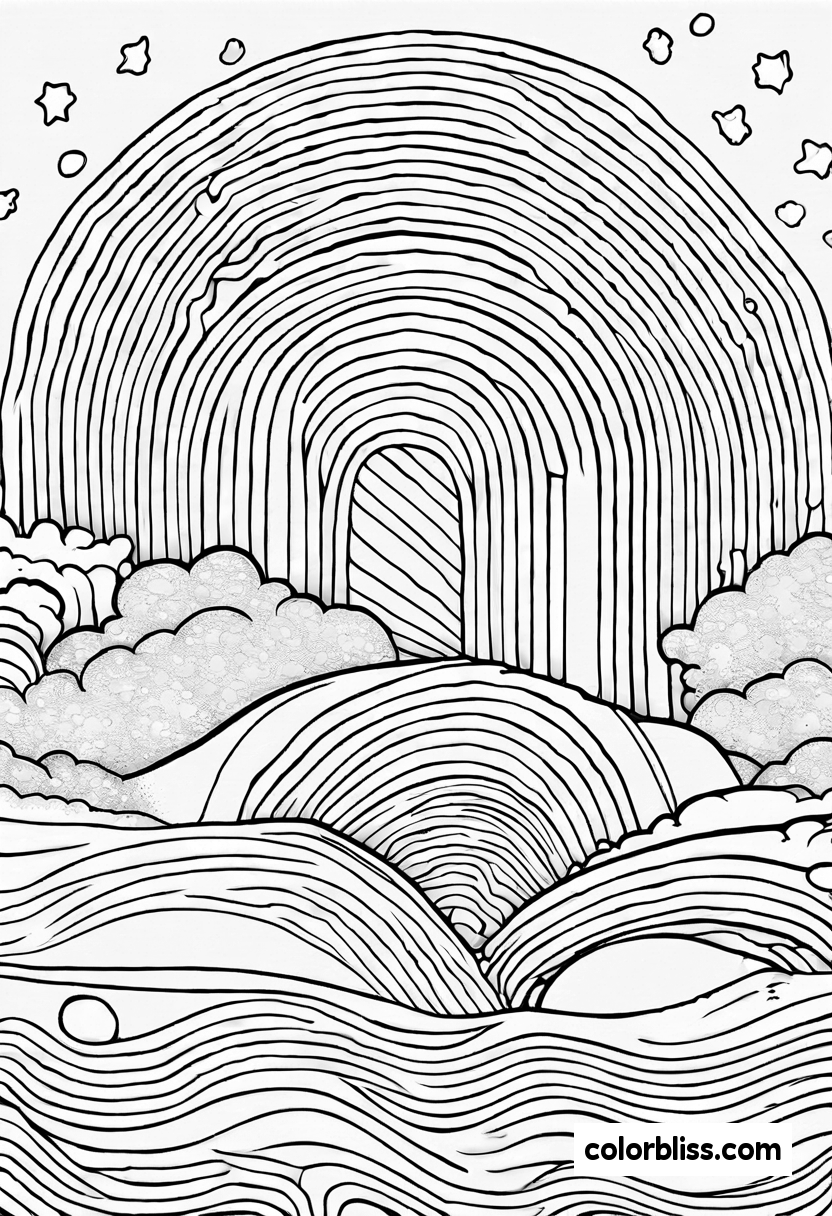 rainbow high coloring pages