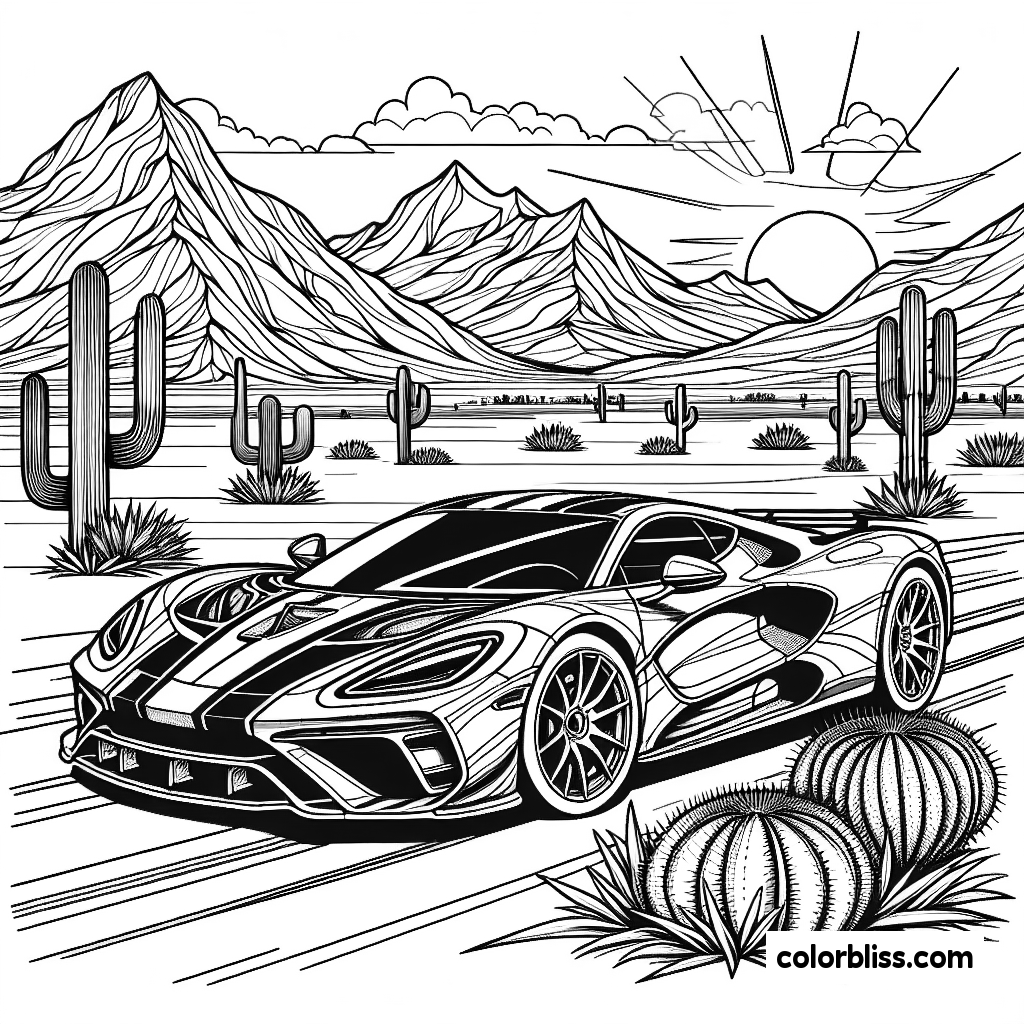 11 Lamborghini Coloring Pages | ColorBliss