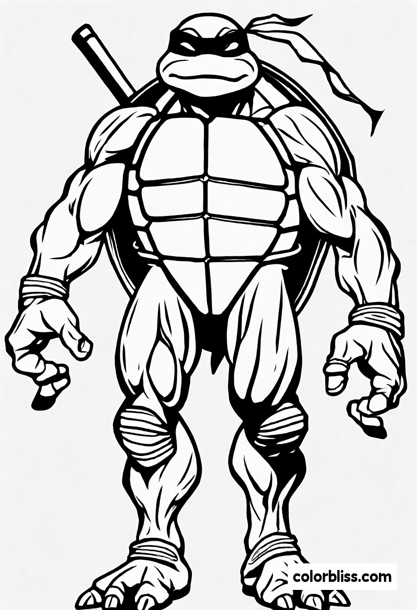 1 Tmnt Coloring Pages | ColorBliss