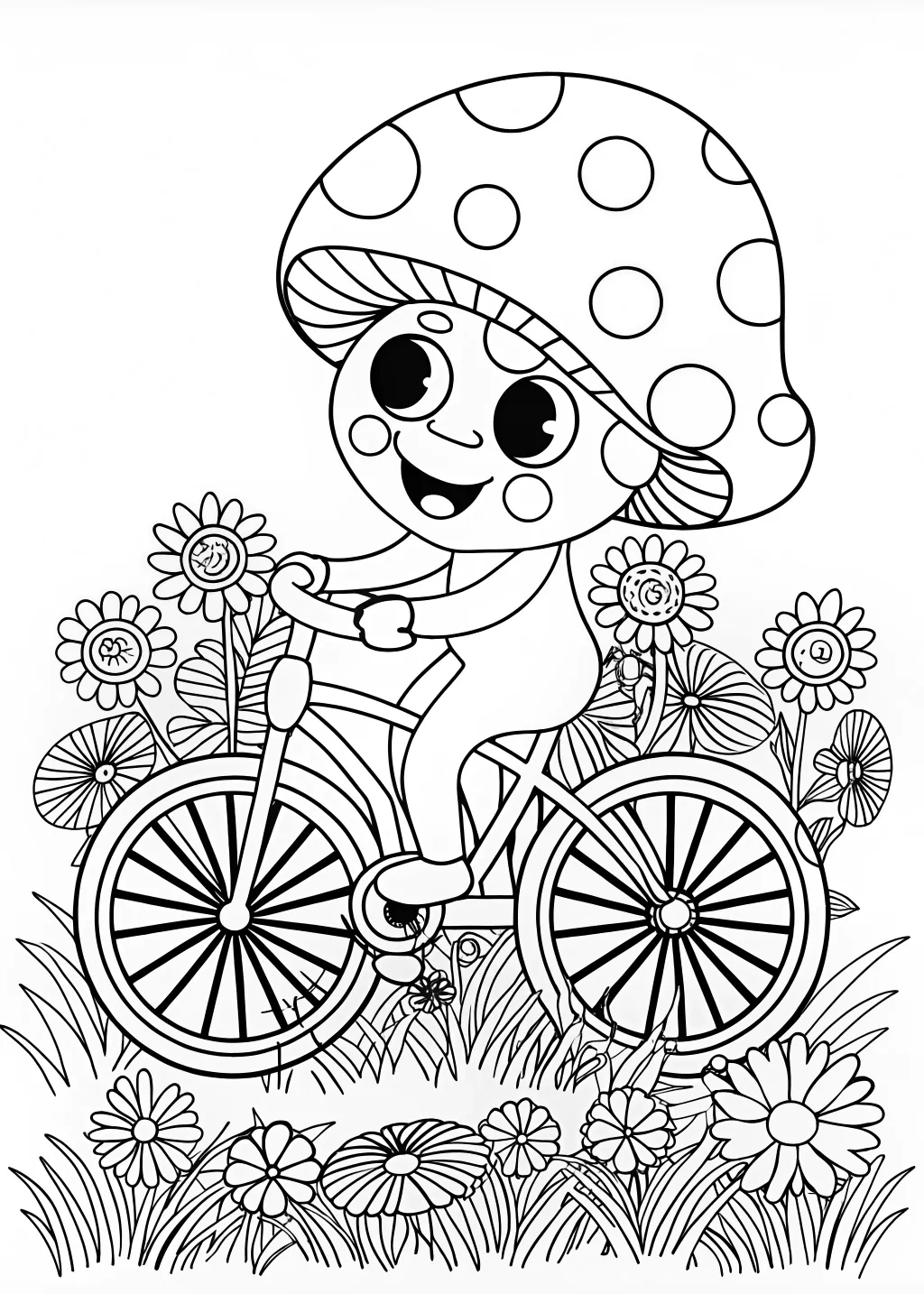 Mushroom Buddy’s Bicycle Adventure