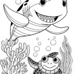 Ocean Adventure with Sharks and Turtles