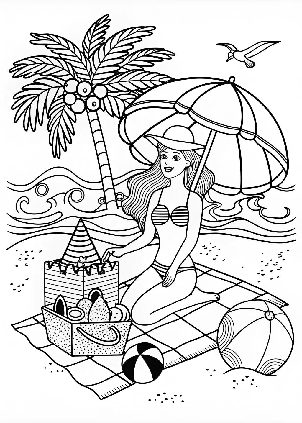 barbie coloring pages