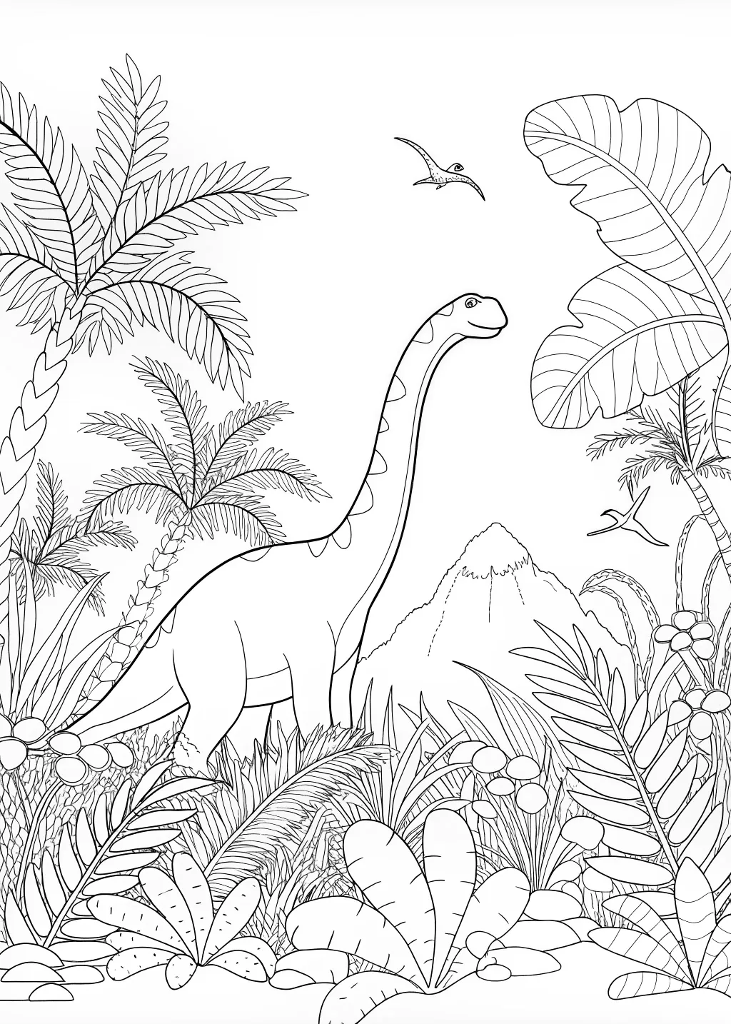 dinosaur coloring pages