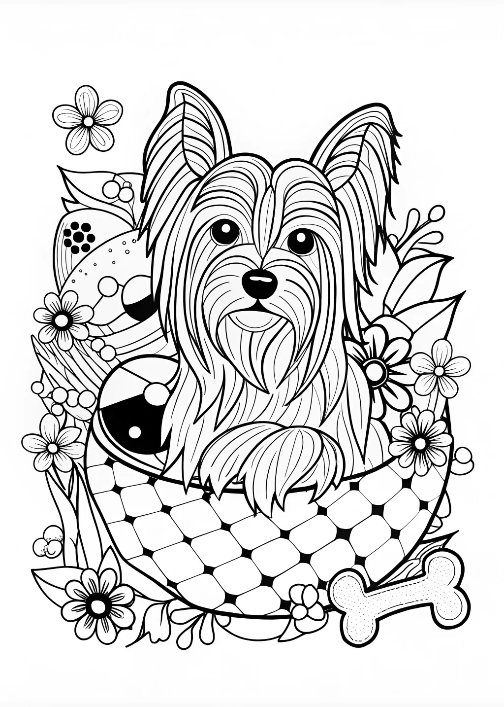 Detailed Yorkshire Terrier