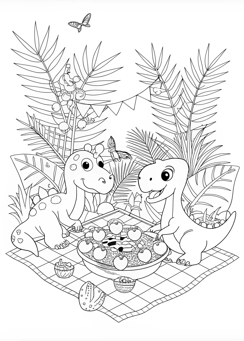 Dino&#8217;s Jungle Feast