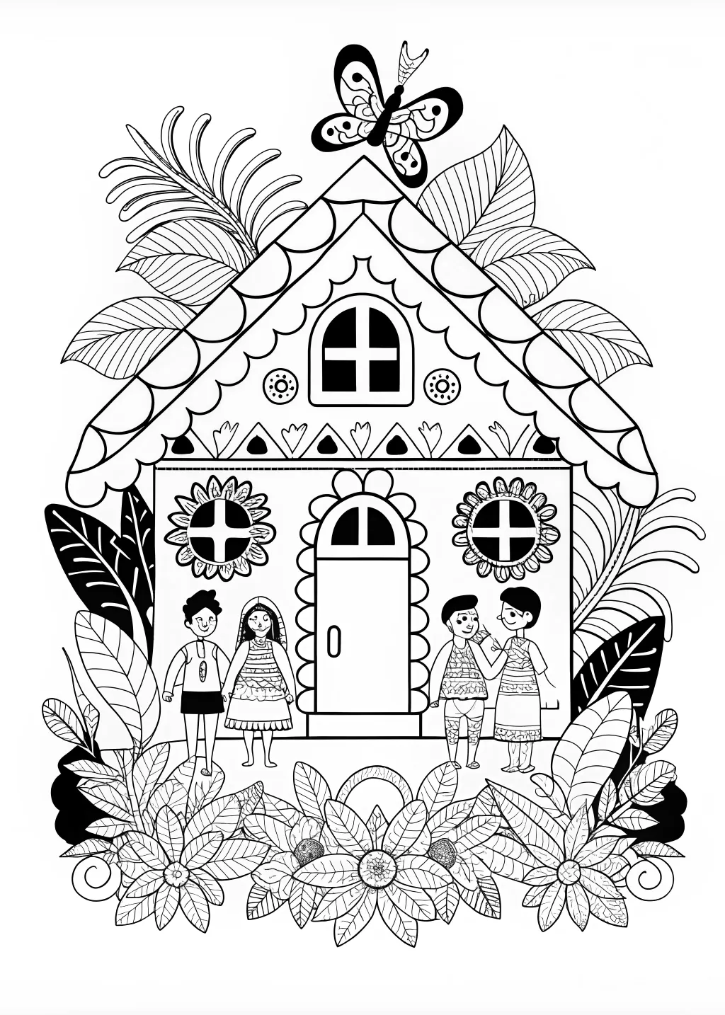 encanto coloring pages