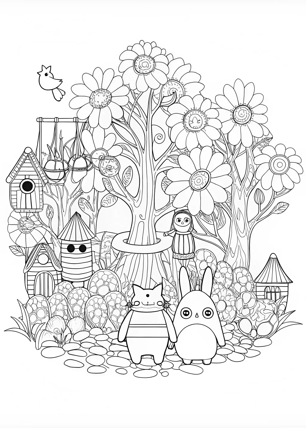 garten of banban coloring pages