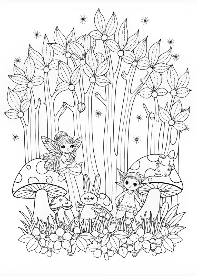 Magical W Adventures Coloring Page coloring pages