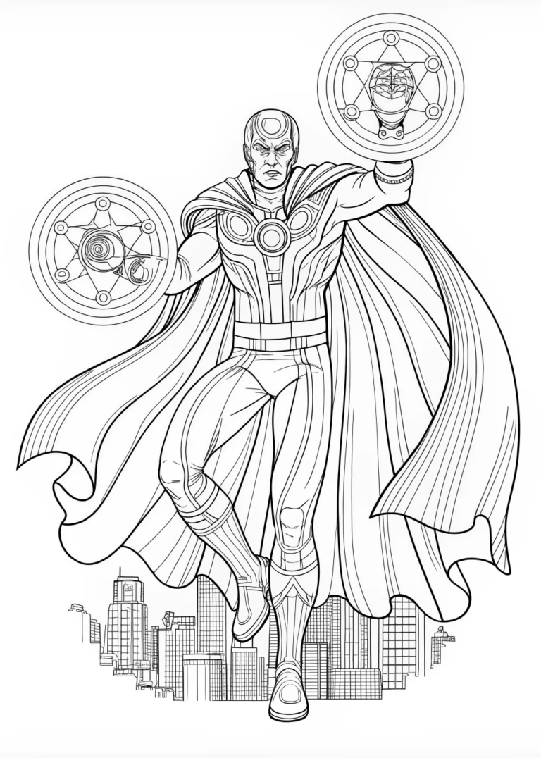 Batman Armor Coloring Page coloring pages