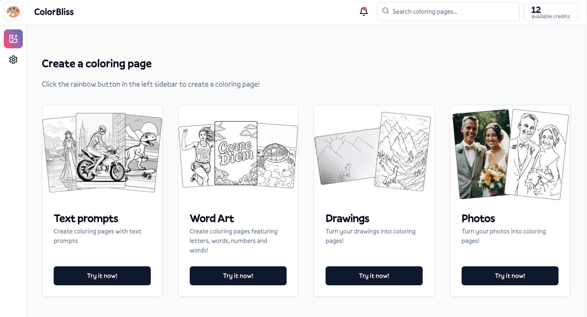 How to make a coloring page
