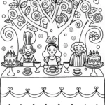 Tea Party Surprise with Alice and Friends