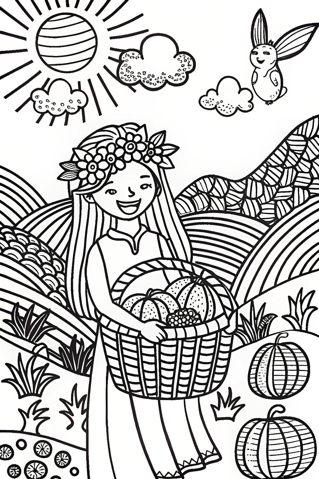 jasmine coloring pages