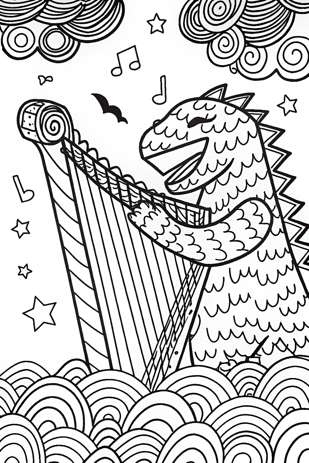 godzilla coloring pages