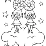 Rainbow High Dreamscape Coloring Page