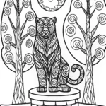 Black Panther and the Enchanted Moonlit Ceremony