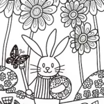 Banban’s Garden Symphony Coloring Page