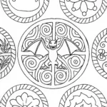 Charizard’s Elemental Dance Coloring Page