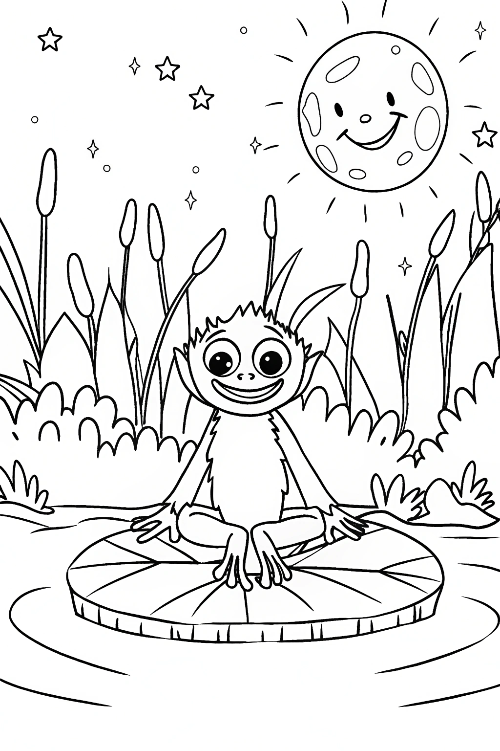 huggy wuggy coloring pages