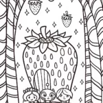 Strawberry Shortcake’s Berry Adventure Coloring Page