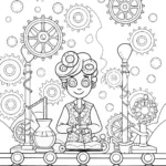 The Enchanted Workshop Coloring Page