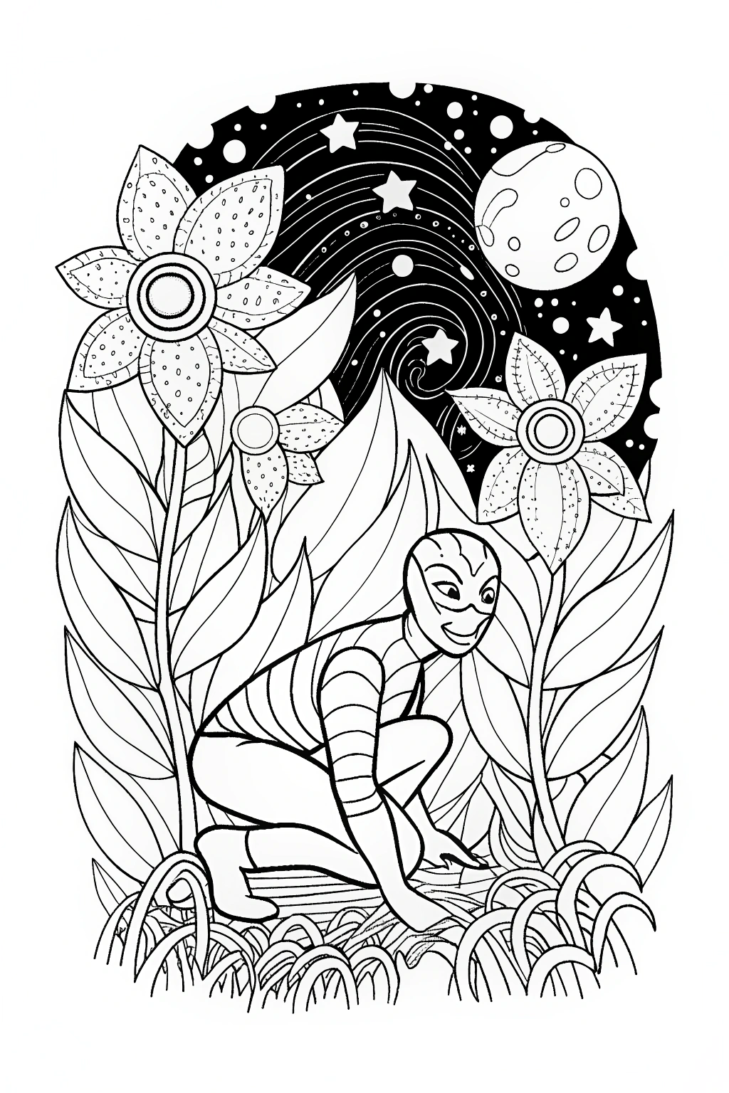 miles morales coloring pages
