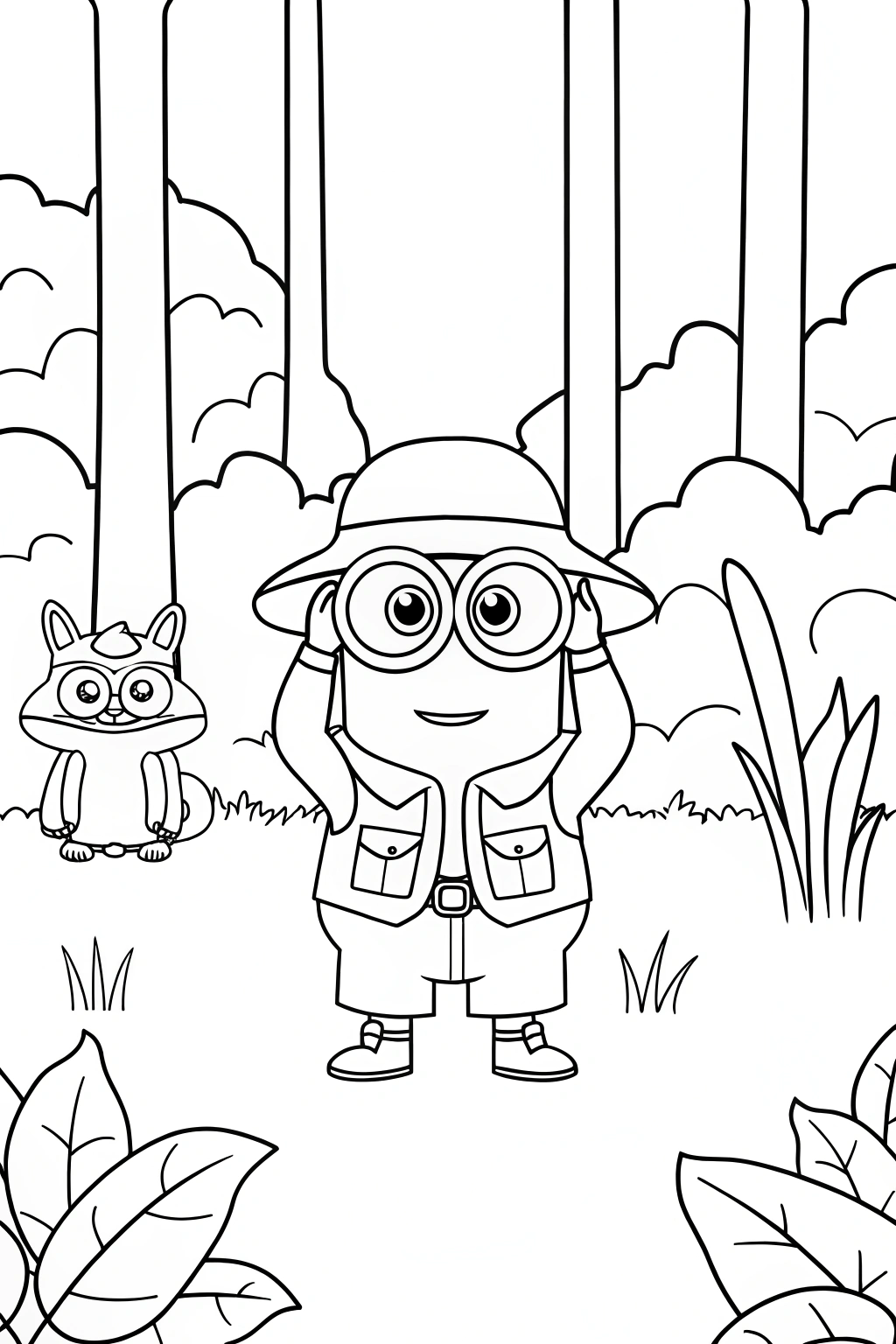 minion coloring pages