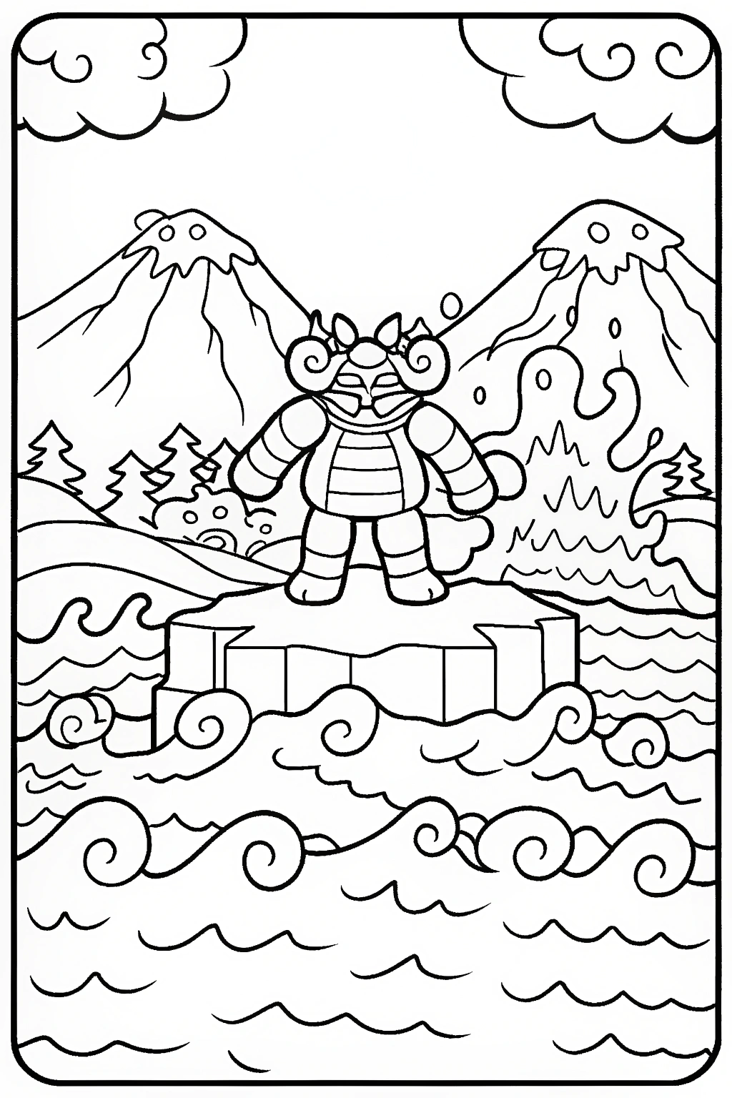 legendary pokemon coloring pages