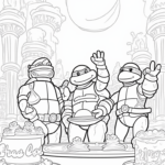 Teenage Mutant Ninja Turtles baking