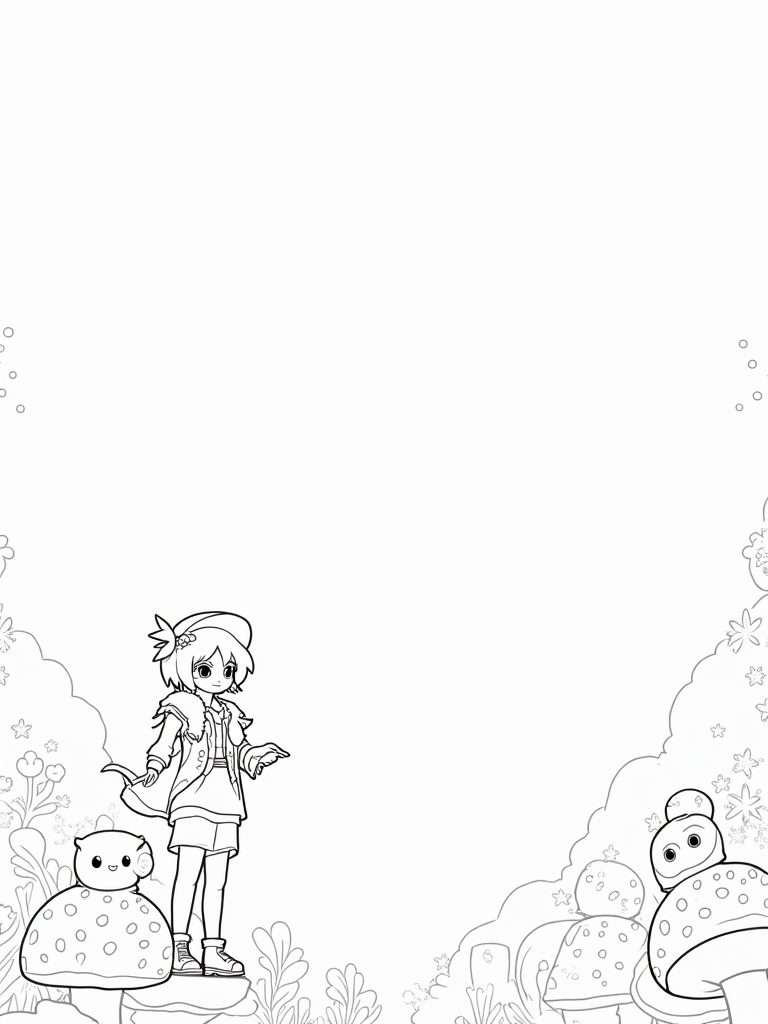 Kuromi’s moonlit forest adventure