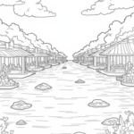 Thanksgiving floating market
