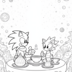 Super Sonic at the tea party