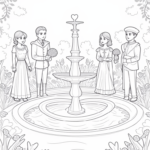 Time-traveling garden celebration