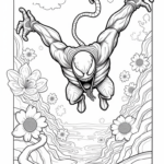 Venom’s escape from the labyrinth
