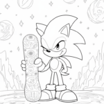 Super Sonic in his workshop