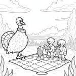Turkey’s galactic picnic