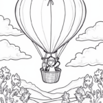 Love potion delivery by hot air balloon