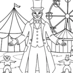 Venom the ringmaster at carnival