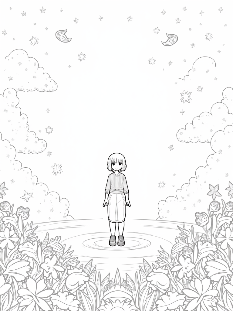 kuromi coloring pages