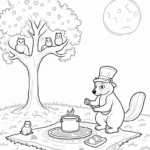 Thanksgiving under the harvest moon