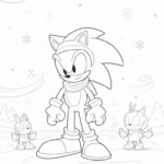 Super Sonic snowball fight